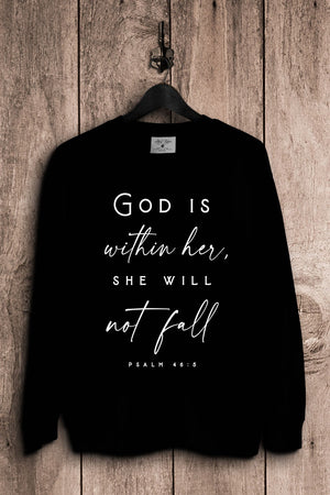 God Is Within Her Sweatshirt