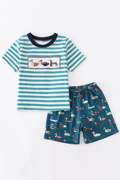 Three Ducks Embroidery Set