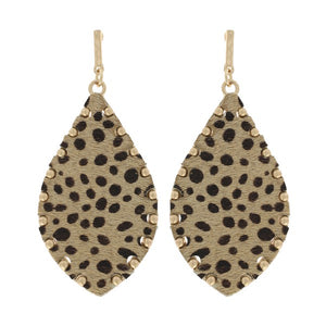 Western Animal Print Earrings