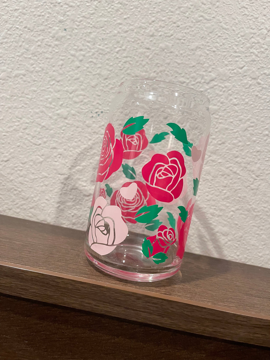 Rose Can Glass